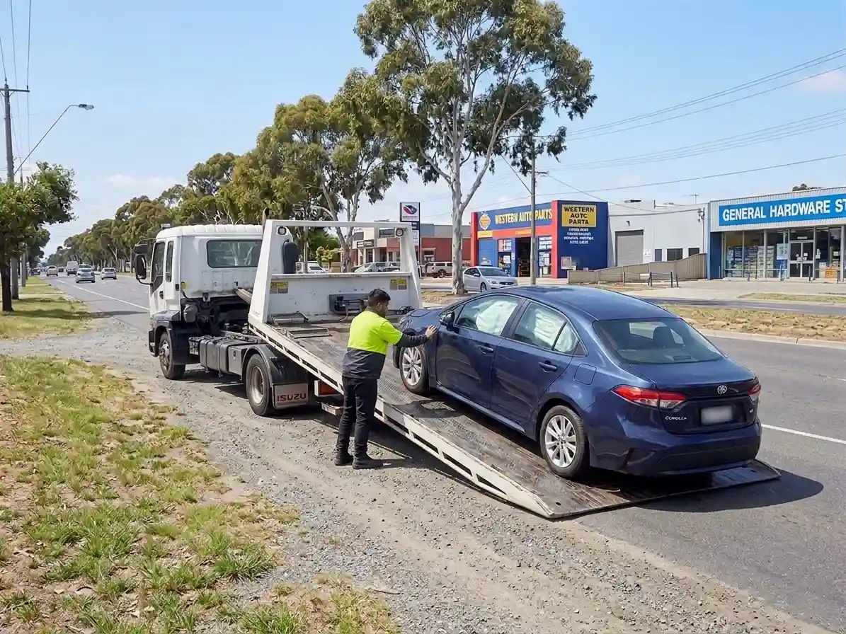Car removal Albion with tow truck and cash for cars service in Melbourne West